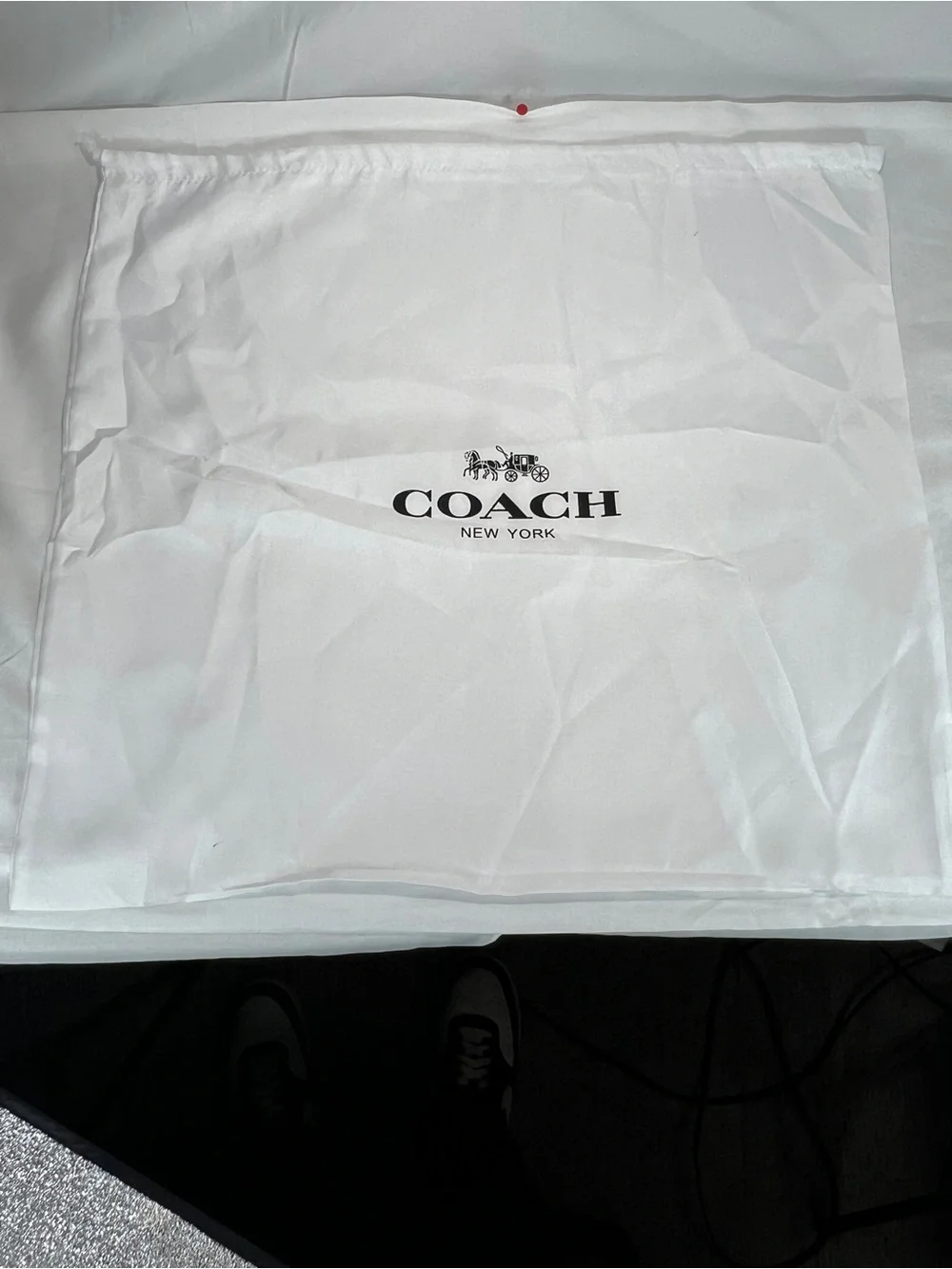 COACH C6232 Kristy Shoulder Bag In Signature Canvas Khaki Coral Pink EUC